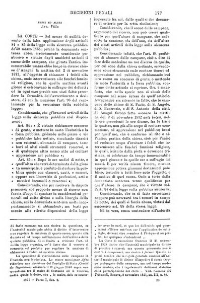 Annali della giurisprudenza italiana raccolta generale delle decisioni delle Corti di cassazione e d'appello in materia civile, criminale, commerciale, di diritto pubblico e amministrativo, e di procedura civile e penale