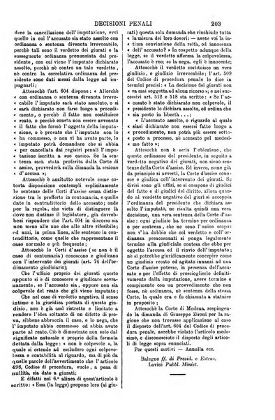 Annali della giurisprudenza italiana raccolta generale delle decisioni delle Corti di cassazione e d'appello in materia civile, criminale, commerciale, di diritto pubblico e amministrativo, e di procedura civile e penale