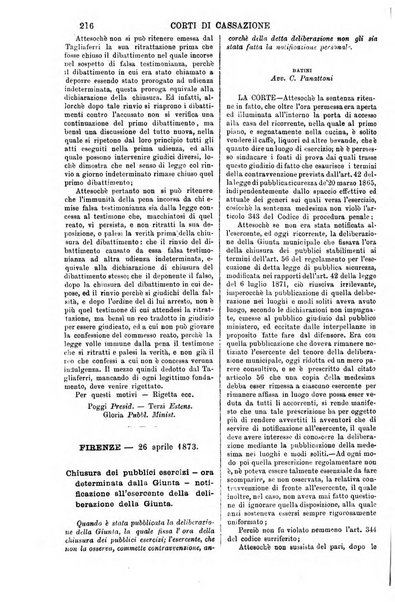 Annali della giurisprudenza italiana raccolta generale delle decisioni delle Corti di cassazione e d'appello in materia civile, criminale, commerciale, di diritto pubblico e amministrativo, e di procedura civile e penale