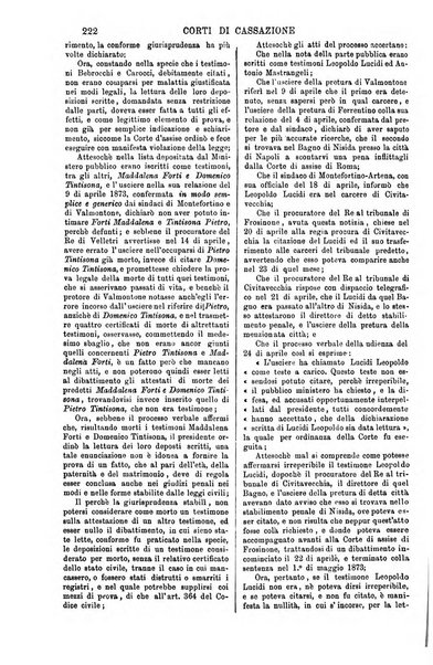 Annali della giurisprudenza italiana raccolta generale delle decisioni delle Corti di cassazione e d'appello in materia civile, criminale, commerciale, di diritto pubblico e amministrativo, e di procedura civile e penale