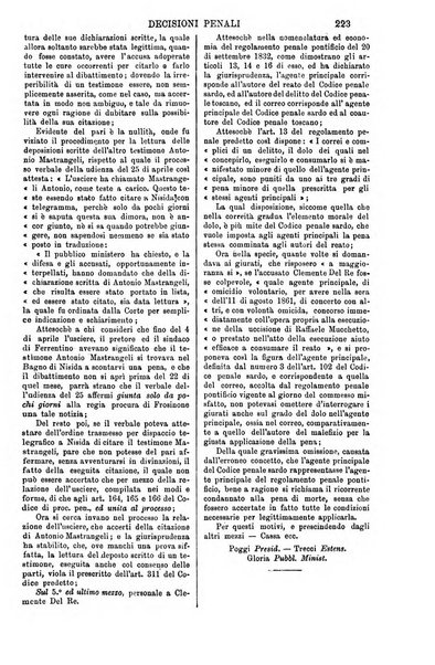 Annali della giurisprudenza italiana raccolta generale delle decisioni delle Corti di cassazione e d'appello in materia civile, criminale, commerciale, di diritto pubblico e amministrativo, e di procedura civile e penale