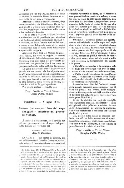 Annali della giurisprudenza italiana raccolta generale delle decisioni delle Corti di cassazione e d'appello in materia civile, criminale, commerciale, di diritto pubblico e amministrativo, e di procedura civile e penale