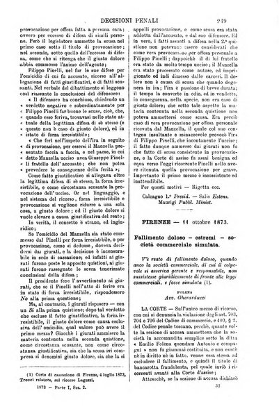 Annali della giurisprudenza italiana raccolta generale delle decisioni delle Corti di cassazione e d'appello in materia civile, criminale, commerciale, di diritto pubblico e amministrativo, e di procedura civile e penale