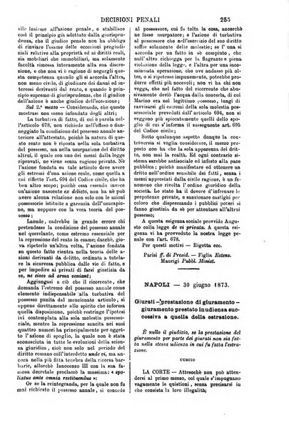 Annali della giurisprudenza italiana raccolta generale delle decisioni delle Corti di cassazione e d'appello in materia civile, criminale, commerciale, di diritto pubblico e amministrativo, e di procedura civile e penale