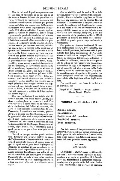 Annali della giurisprudenza italiana raccolta generale delle decisioni delle Corti di cassazione e d'appello in materia civile, criminale, commerciale, di diritto pubblico e amministrativo, e di procedura civile e penale