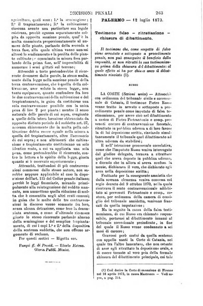 Annali della giurisprudenza italiana raccolta generale delle decisioni delle Corti di cassazione e d'appello in materia civile, criminale, commerciale, di diritto pubblico e amministrativo, e di procedura civile e penale