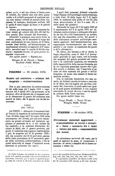 Annali della giurisprudenza italiana raccolta generale delle decisioni delle Corti di cassazione e d'appello in materia civile, criminale, commerciale, di diritto pubblico e amministrativo, e di procedura civile e penale