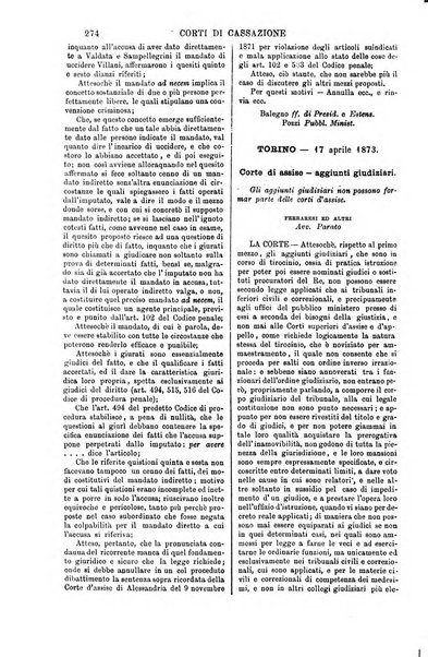 Annali della giurisprudenza italiana raccolta generale delle decisioni delle Corti di cassazione e d'appello in materia civile, criminale, commerciale, di diritto pubblico e amministrativo, e di procedura civile e penale