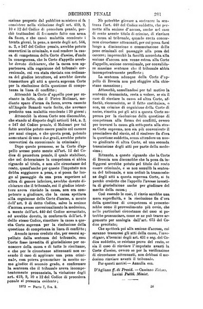 Annali della giurisprudenza italiana raccolta generale delle decisioni delle Corti di cassazione e d'appello in materia civile, criminale, commerciale, di diritto pubblico e amministrativo, e di procedura civile e penale