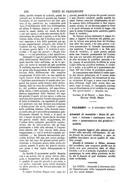 Annali della giurisprudenza italiana raccolta generale delle decisioni delle Corti di cassazione e d'appello in materia civile, criminale, commerciale, di diritto pubblico e amministrativo, e di procedura civile e penale