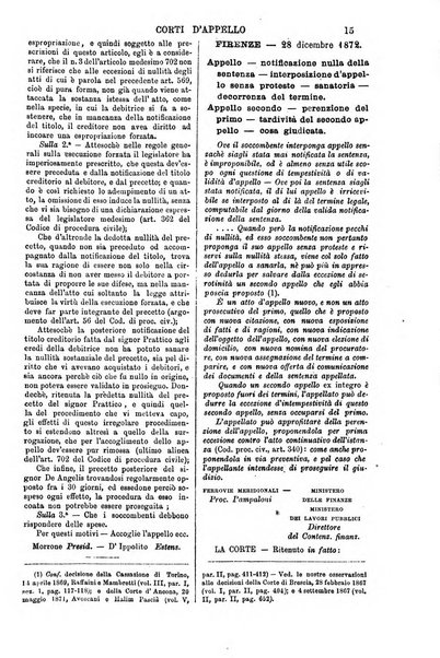 Annali della giurisprudenza italiana raccolta generale delle decisioni delle Corti di cassazione e d'appello in materia civile, criminale, commerciale, di diritto pubblico e amministrativo, e di procedura civile e penale