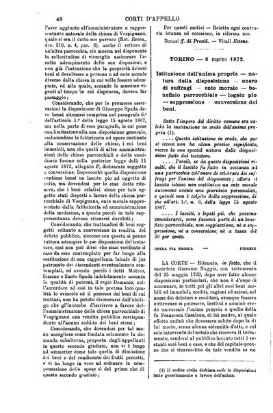 Annali della giurisprudenza italiana raccolta generale delle decisioni delle Corti di cassazione e d'appello in materia civile, criminale, commerciale, di diritto pubblico e amministrativo, e di procedura civile e penale