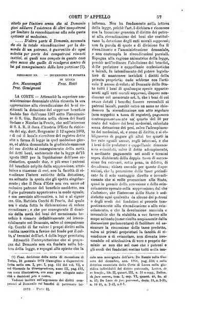 Annali della giurisprudenza italiana raccolta generale delle decisioni delle Corti di cassazione e d'appello in materia civile, criminale, commerciale, di diritto pubblico e amministrativo, e di procedura civile e penale