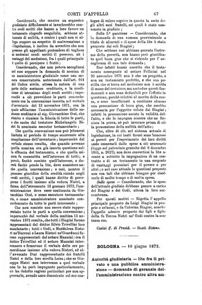 Annali della giurisprudenza italiana raccolta generale delle decisioni delle Corti di cassazione e d'appello in materia civile, criminale, commerciale, di diritto pubblico e amministrativo, e di procedura civile e penale