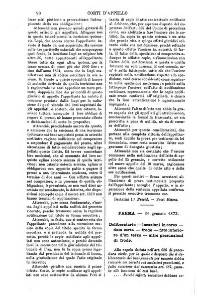 Annali della giurisprudenza italiana raccolta generale delle decisioni delle Corti di cassazione e d'appello in materia civile, criminale, commerciale, di diritto pubblico e amministrativo, e di procedura civile e penale