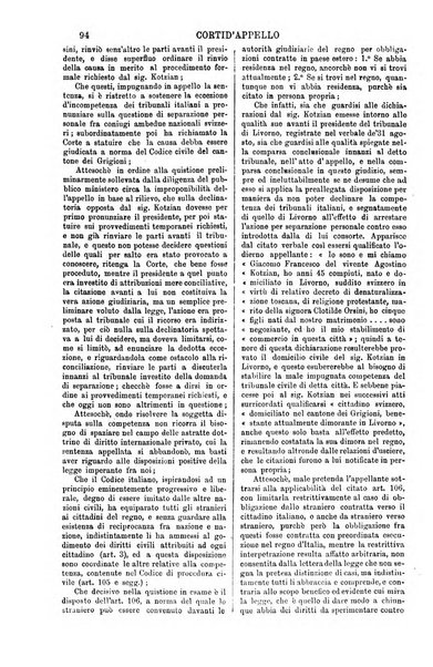 Annali della giurisprudenza italiana raccolta generale delle decisioni delle Corti di cassazione e d'appello in materia civile, criminale, commerciale, di diritto pubblico e amministrativo, e di procedura civile e penale