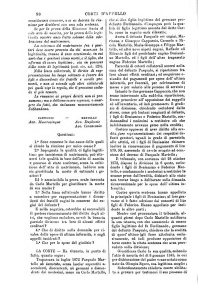 Annali della giurisprudenza italiana raccolta generale delle decisioni delle Corti di cassazione e d'appello in materia civile, criminale, commerciale, di diritto pubblico e amministrativo, e di procedura civile e penale