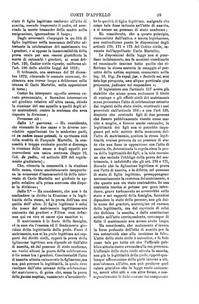 Annali della giurisprudenza italiana raccolta generale delle decisioni delle Corti di cassazione e d'appello in materia civile, criminale, commerciale, di diritto pubblico e amministrativo, e di procedura civile e penale