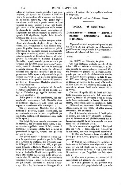 Annali della giurisprudenza italiana raccolta generale delle decisioni delle Corti di cassazione e d'appello in materia civile, criminale, commerciale, di diritto pubblico e amministrativo, e di procedura civile e penale