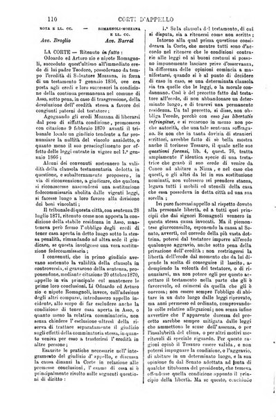 Annali della giurisprudenza italiana raccolta generale delle decisioni delle Corti di cassazione e d'appello in materia civile, criminale, commerciale, di diritto pubblico e amministrativo, e di procedura civile e penale