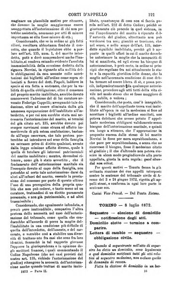 Annali della giurisprudenza italiana raccolta generale delle decisioni delle Corti di cassazione e d'appello in materia civile, criminale, commerciale, di diritto pubblico e amministrativo, e di procedura civile e penale