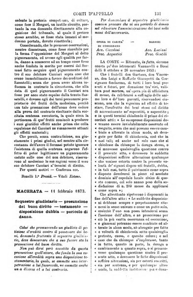 Annali della giurisprudenza italiana raccolta generale delle decisioni delle Corti di cassazione e d'appello in materia civile, criminale, commerciale, di diritto pubblico e amministrativo, e di procedura civile e penale