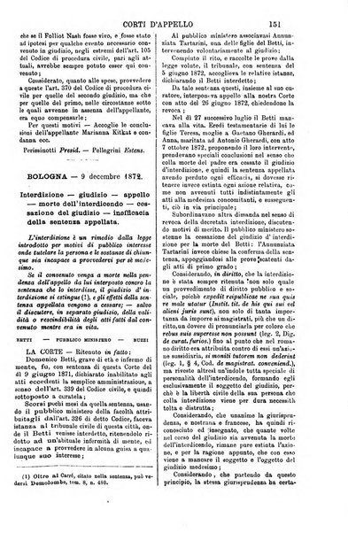 Annali della giurisprudenza italiana raccolta generale delle decisioni delle Corti di cassazione e d'appello in materia civile, criminale, commerciale, di diritto pubblico e amministrativo, e di procedura civile e penale