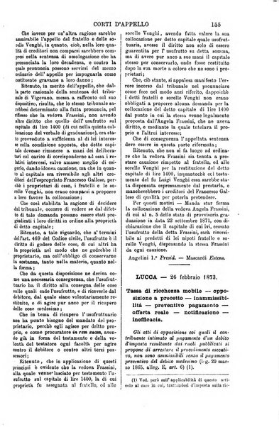 Annali della giurisprudenza italiana raccolta generale delle decisioni delle Corti di cassazione e d'appello in materia civile, criminale, commerciale, di diritto pubblico e amministrativo, e di procedura civile e penale