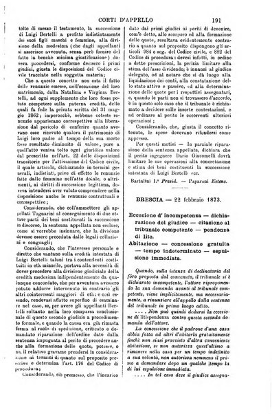 Annali della giurisprudenza italiana raccolta generale delle decisioni delle Corti di cassazione e d'appello in materia civile, criminale, commerciale, di diritto pubblico e amministrativo, e di procedura civile e penale