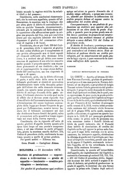 Annali della giurisprudenza italiana raccolta generale delle decisioni delle Corti di cassazione e d'appello in materia civile, criminale, commerciale, di diritto pubblico e amministrativo, e di procedura civile e penale