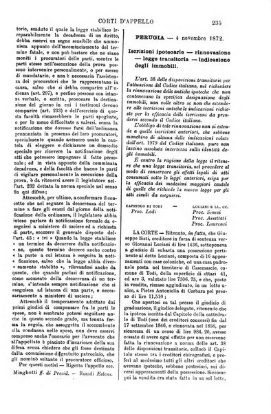 Annali della giurisprudenza italiana raccolta generale delle decisioni delle Corti di cassazione e d'appello in materia civile, criminale, commerciale, di diritto pubblico e amministrativo, e di procedura civile e penale