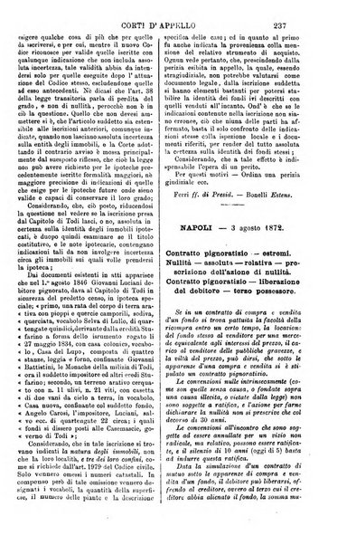 Annali della giurisprudenza italiana raccolta generale delle decisioni delle Corti di cassazione e d'appello in materia civile, criminale, commerciale, di diritto pubblico e amministrativo, e di procedura civile e penale