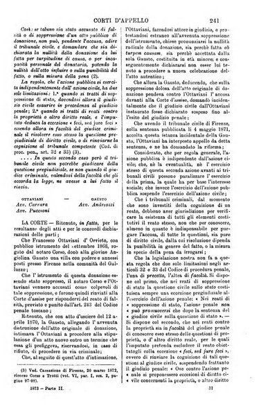 Annali della giurisprudenza italiana raccolta generale delle decisioni delle Corti di cassazione e d'appello in materia civile, criminale, commerciale, di diritto pubblico e amministrativo, e di procedura civile e penale