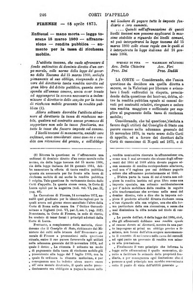 Annali della giurisprudenza italiana raccolta generale delle decisioni delle Corti di cassazione e d'appello in materia civile, criminale, commerciale, di diritto pubblico e amministrativo, e di procedura civile e penale