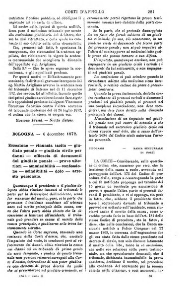 Annali della giurisprudenza italiana raccolta generale delle decisioni delle Corti di cassazione e d'appello in materia civile, criminale, commerciale, di diritto pubblico e amministrativo, e di procedura civile e penale