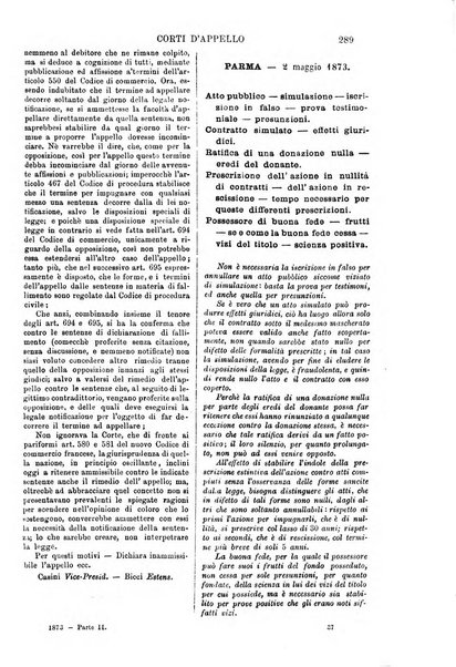 Annali della giurisprudenza italiana raccolta generale delle decisioni delle Corti di cassazione e d'appello in materia civile, criminale, commerciale, di diritto pubblico e amministrativo, e di procedura civile e penale