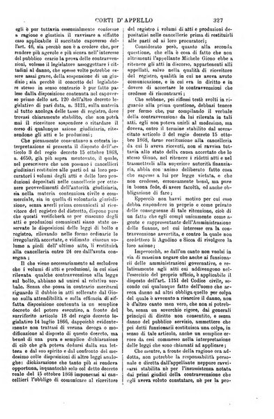 Annali della giurisprudenza italiana raccolta generale delle decisioni delle Corti di cassazione e d'appello in materia civile, criminale, commerciale, di diritto pubblico e amministrativo, e di procedura civile e penale