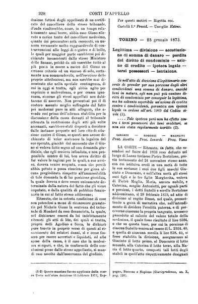 Annali della giurisprudenza italiana raccolta generale delle decisioni delle Corti di cassazione e d'appello in materia civile, criminale, commerciale, di diritto pubblico e amministrativo, e di procedura civile e penale