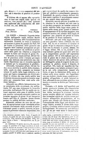 Annali della giurisprudenza italiana raccolta generale delle decisioni delle Corti di cassazione e d'appello in materia civile, criminale, commerciale, di diritto pubblico e amministrativo, e di procedura civile e penale