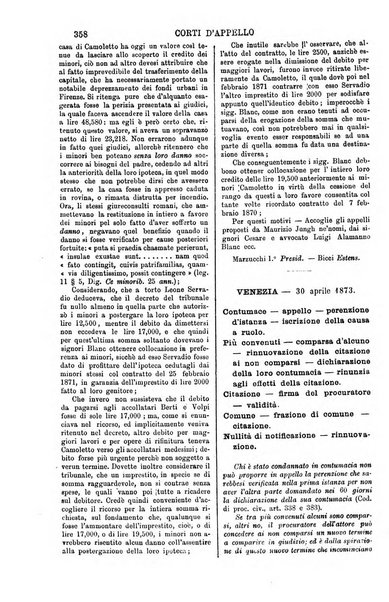 Annali della giurisprudenza italiana raccolta generale delle decisioni delle Corti di cassazione e d'appello in materia civile, criminale, commerciale, di diritto pubblico e amministrativo, e di procedura civile e penale