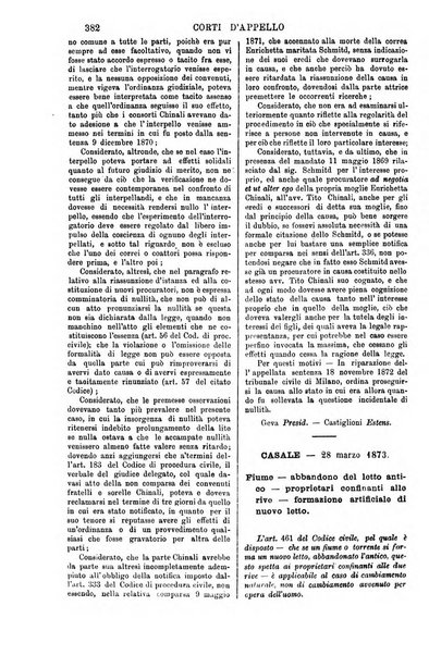 Annali della giurisprudenza italiana raccolta generale delle decisioni delle Corti di cassazione e d'appello in materia civile, criminale, commerciale, di diritto pubblico e amministrativo, e di procedura civile e penale