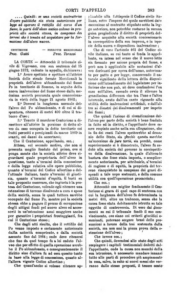 Annali della giurisprudenza italiana raccolta generale delle decisioni delle Corti di cassazione e d'appello in materia civile, criminale, commerciale, di diritto pubblico e amministrativo, e di procedura civile e penale