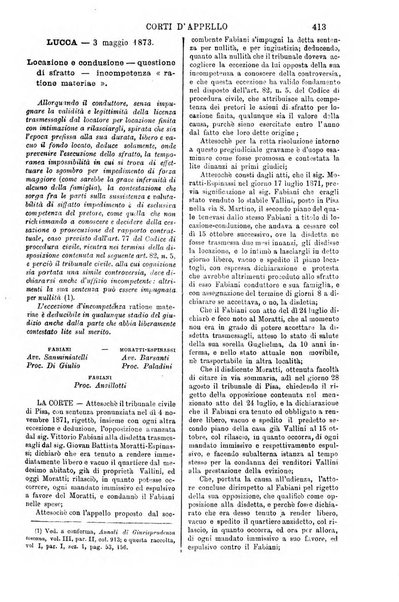 Annali della giurisprudenza italiana raccolta generale delle decisioni delle Corti di cassazione e d'appello in materia civile, criminale, commerciale, di diritto pubblico e amministrativo, e di procedura civile e penale