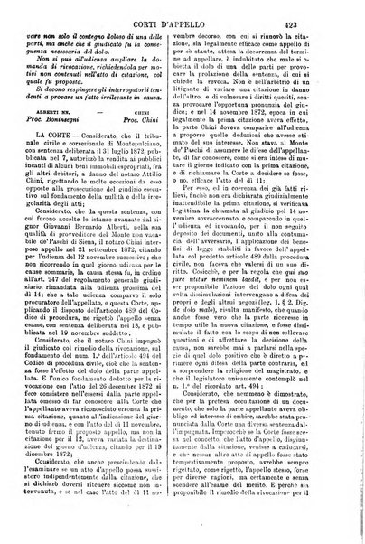 Annali della giurisprudenza italiana raccolta generale delle decisioni delle Corti di cassazione e d'appello in materia civile, criminale, commerciale, di diritto pubblico e amministrativo, e di procedura civile e penale