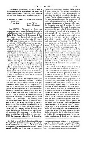 Annali della giurisprudenza italiana raccolta generale delle decisioni delle Corti di cassazione e d'appello in materia civile, criminale, commerciale, di diritto pubblico e amministrativo, e di procedura civile e penale