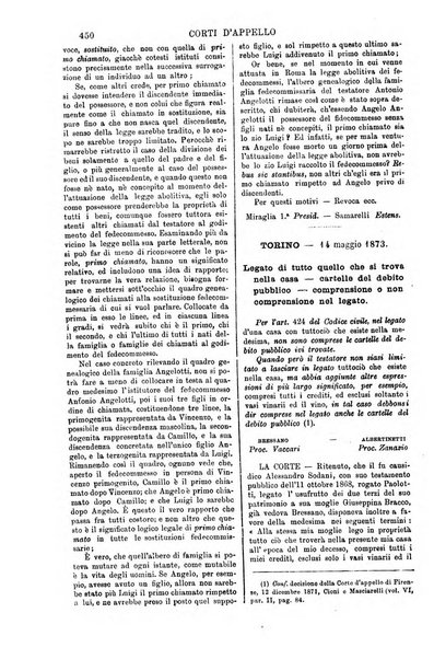 Annali della giurisprudenza italiana raccolta generale delle decisioni delle Corti di cassazione e d'appello in materia civile, criminale, commerciale, di diritto pubblico e amministrativo, e di procedura civile e penale