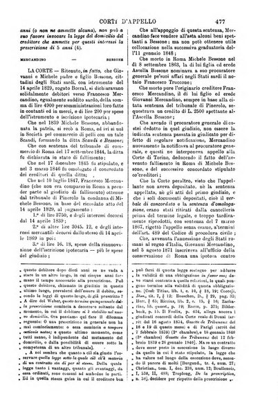 Annali della giurisprudenza italiana raccolta generale delle decisioni delle Corti di cassazione e d'appello in materia civile, criminale, commerciale, di diritto pubblico e amministrativo, e di procedura civile e penale