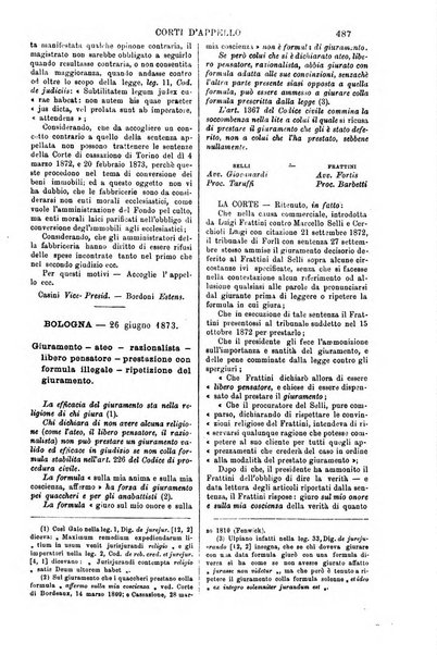 Annali della giurisprudenza italiana raccolta generale delle decisioni delle Corti di cassazione e d'appello in materia civile, criminale, commerciale, di diritto pubblico e amministrativo, e di procedura civile e penale