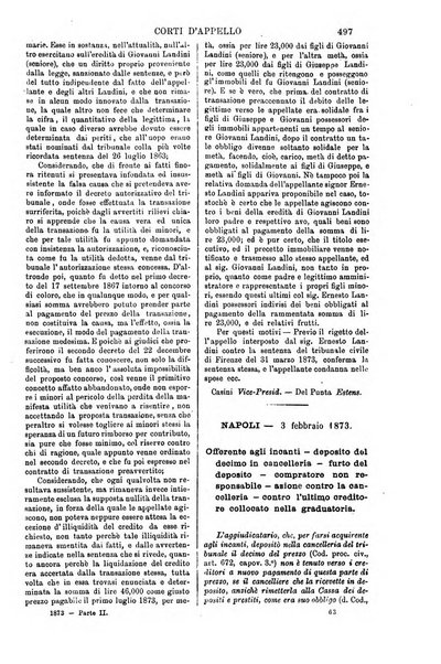 Annali della giurisprudenza italiana raccolta generale delle decisioni delle Corti di cassazione e d'appello in materia civile, criminale, commerciale, di diritto pubblico e amministrativo, e di procedura civile e penale