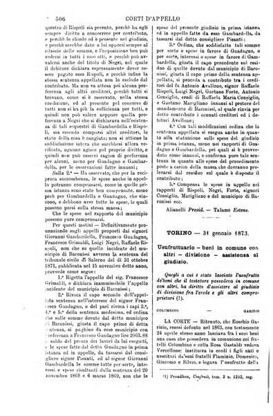 Annali della giurisprudenza italiana raccolta generale delle decisioni delle Corti di cassazione e d'appello in materia civile, criminale, commerciale, di diritto pubblico e amministrativo, e di procedura civile e penale